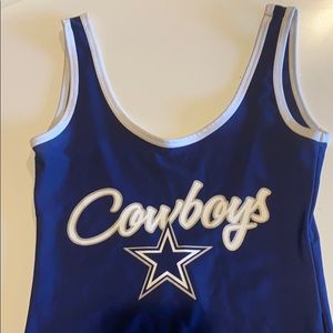 Dallas cowboys body suit.